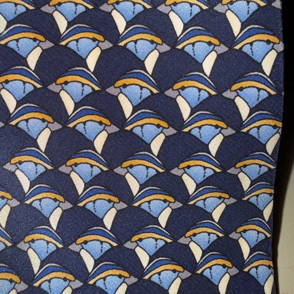 Christopher Reeve Glenn Close mens silk necktie Hamlet Collection One Hamlet Tie